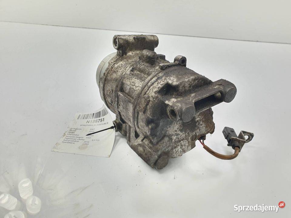 SPRĘŻARKA KLIMATYZACJI AUDI A8 D4 4H0260805G osobowe Lipno