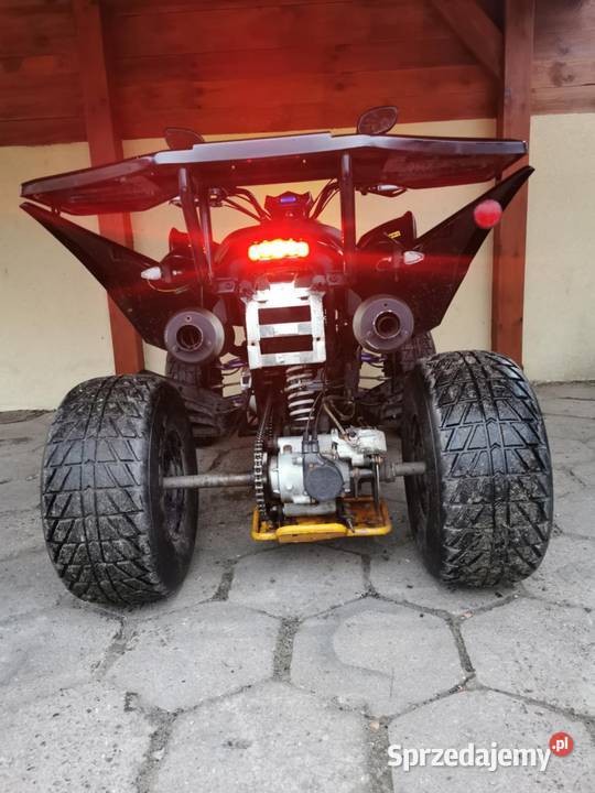 Duży Quad 250 kwity l7e koła 10 stan bagażnik Motoryzacja Rawicz sprzedam