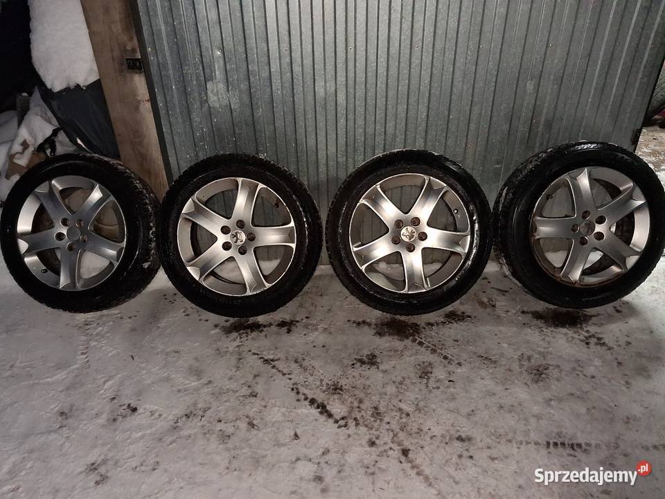 Alu 17 5x108 opony zimowe 21555r17 debica podkarpackie sprzedam