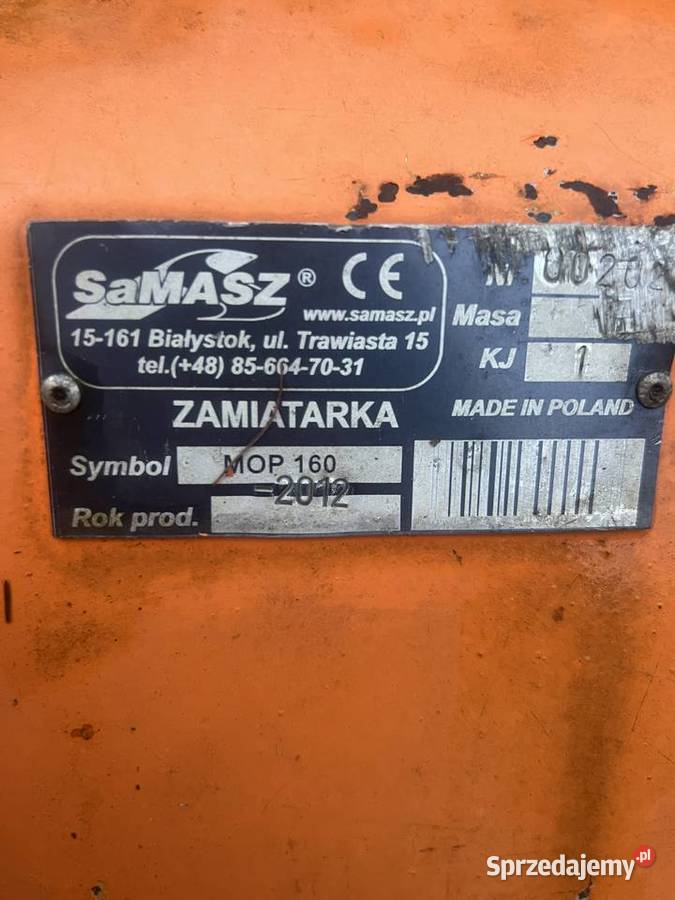 Zamiatarka SAMASZ Stan Sochaczew