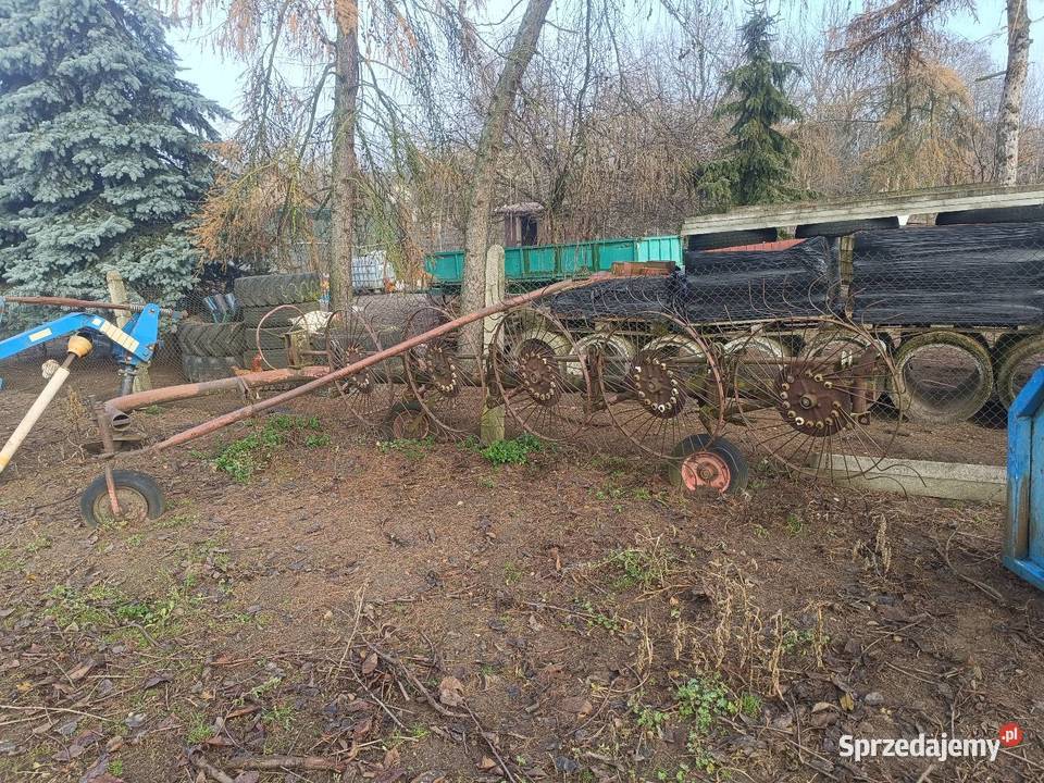 Grabiarka przetrząsarka do siana słomy 5 gwiazd Chmielnik sprzedam