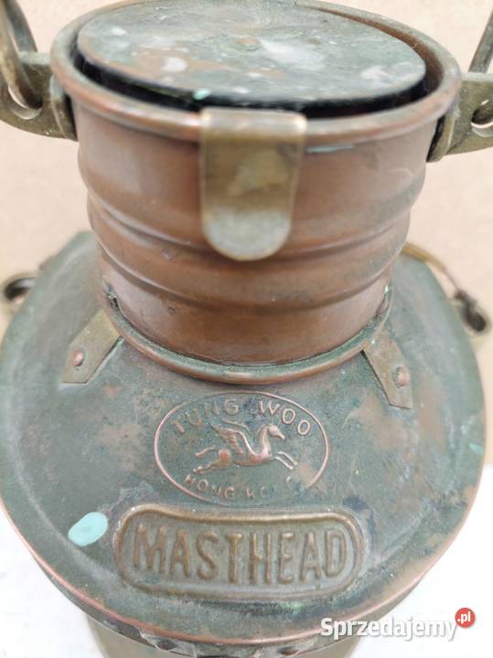 Piekna lampa morska z miedzi mazowieckie Warszawa