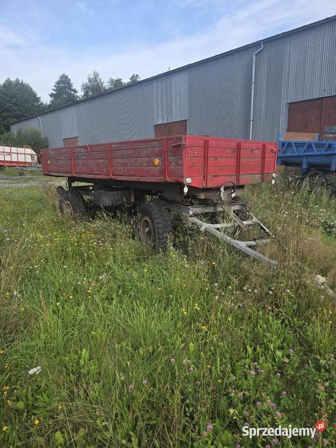 Przyczepg traktorowe 9t 7t 5t nieuszkodzony Grodków