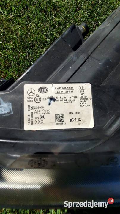 MERCEDES 467 V KLASA VIANO lampa FULLLED Jelenia Góra