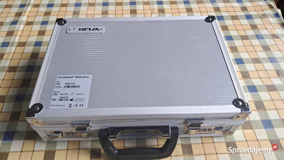 Zestaw Walizkowy z Drukarką EnviteC EPrint 202 Alkomaty i ustniki Alkomaty i ustniki kujawsko-pomorskie Świecie