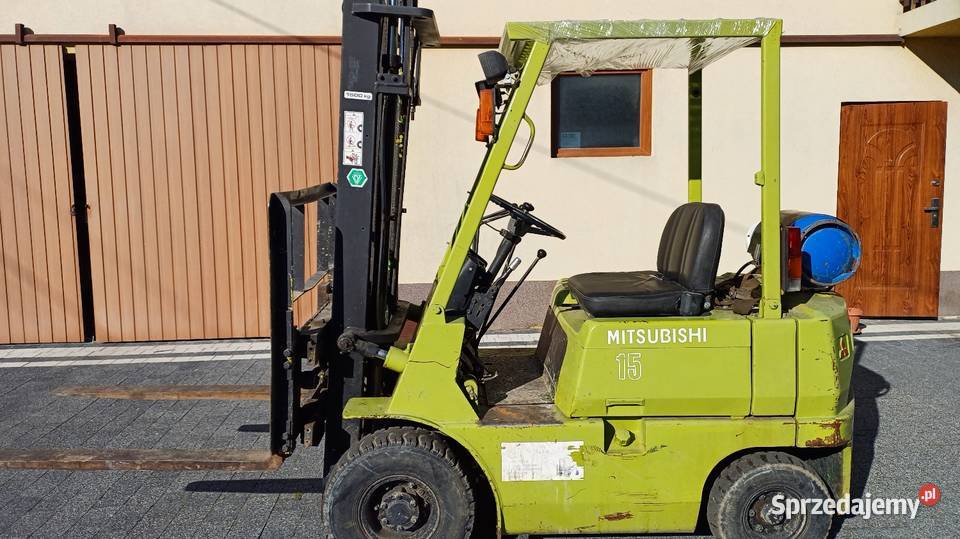 Wózek widłowy Mitsubishi przesuw boczny sprzedam