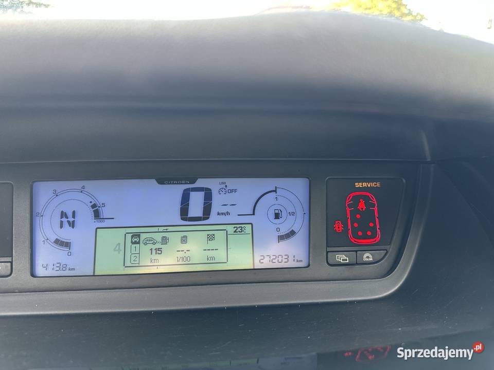 Citroen C4 Grand Picasso 20 HDIExclusiveDo czujnik parkowania Warszawa