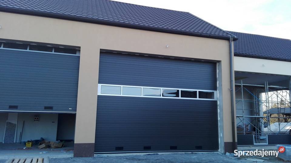 Wielkie drzwi bramy garażowe segmentowe panelowe Dom i Ogród Gorzów Wielkopolski