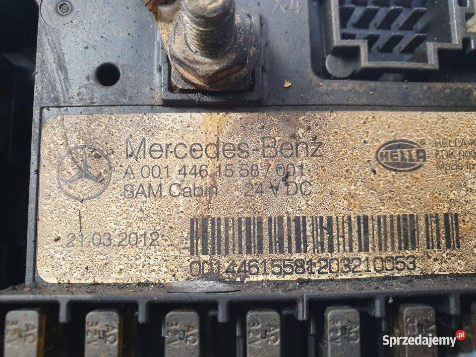 MODUŁ MERCEDES ACTROS 1945 A0014461558 kujawsko-pomorskie Lipno