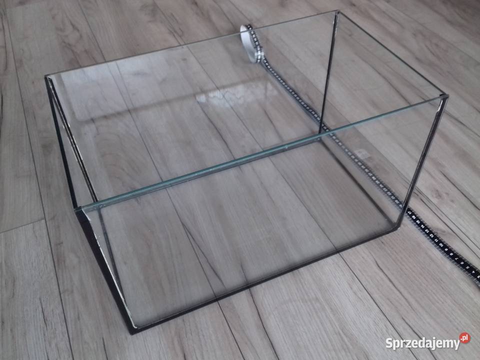 Akwarium 22l około 41 x 23 x 24 szczelne czyste Bydgoszcz