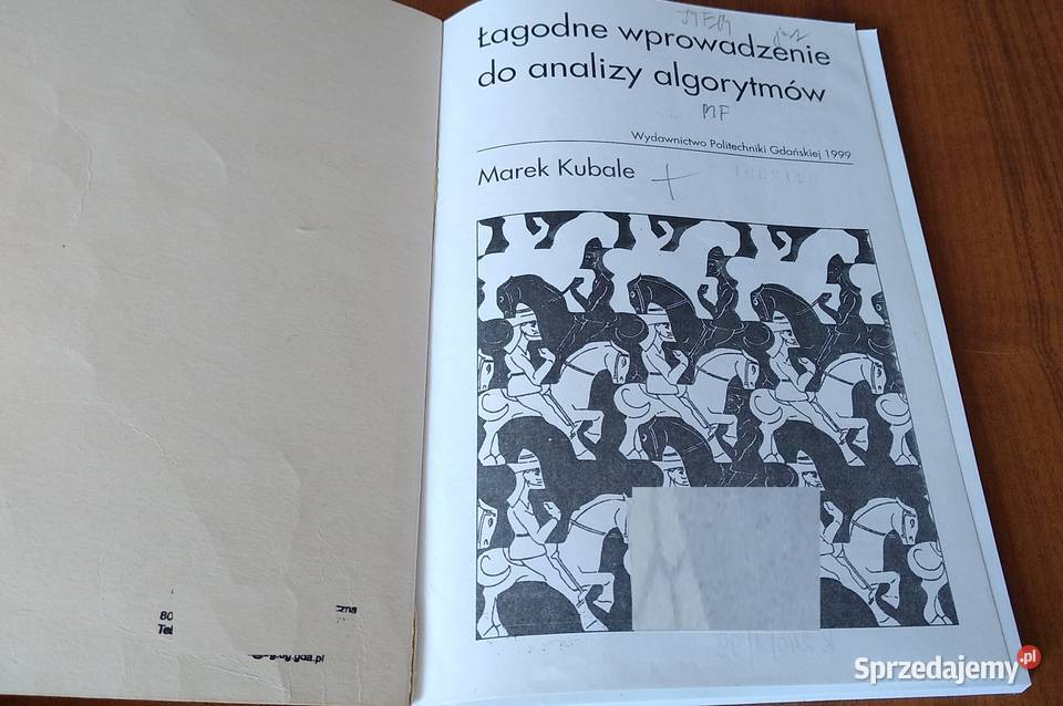 Łagodne wprowadzenie do analizy algorytmów Marek Gdańsk sprzedam