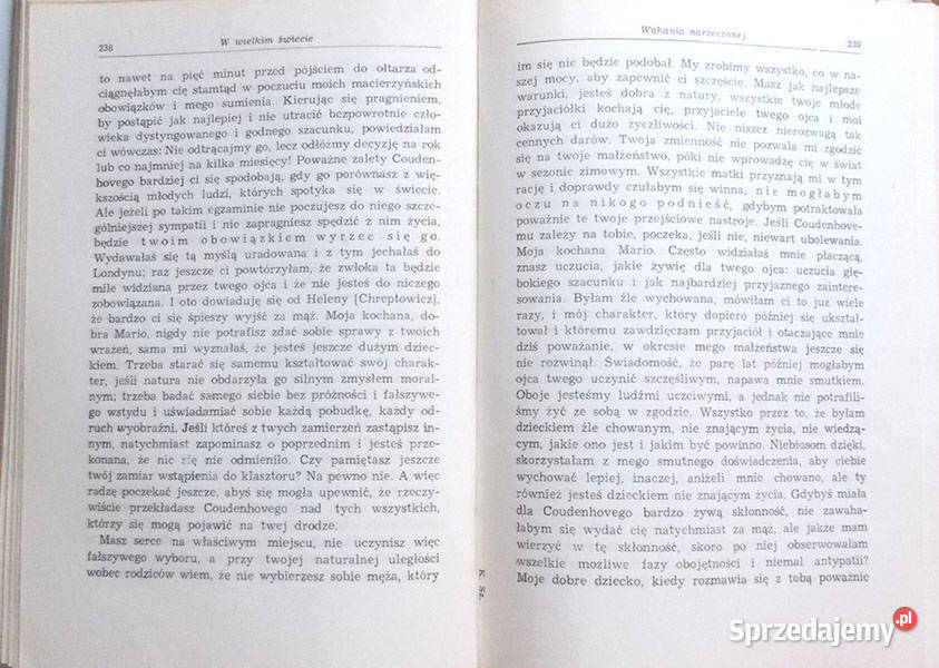 Stanisław Szenic Maria Kalergis książka Bydgoszcz sprzedam