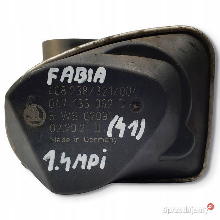 PRZEPUSTNICA SKODA FABIA 10 14 8V 047133062D Chełm