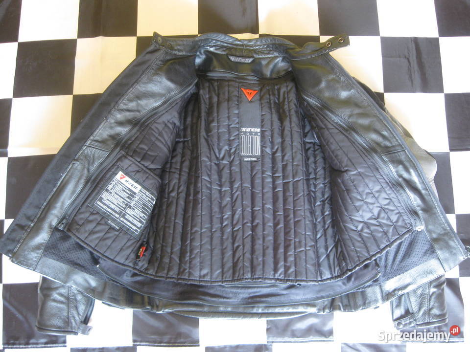 Kurtka motocyklowa skórzana DAINESE 52 podkarpackie Mielec sprzedam