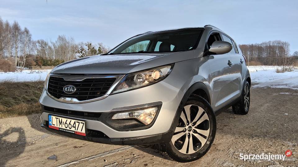 Kia Sportage 17D 2011 Panorama Grzane fotele nieuszkodzony Tomaszów Lubelski sprzedam