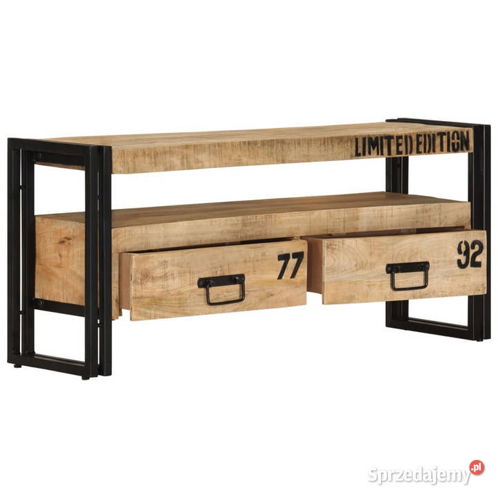 Szafka pod TV 100x30x45 lite drewno mango Warszawa