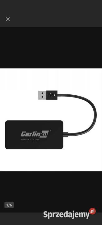 Bezprzewodowy adapter Carlinkit Apple Wolbrom