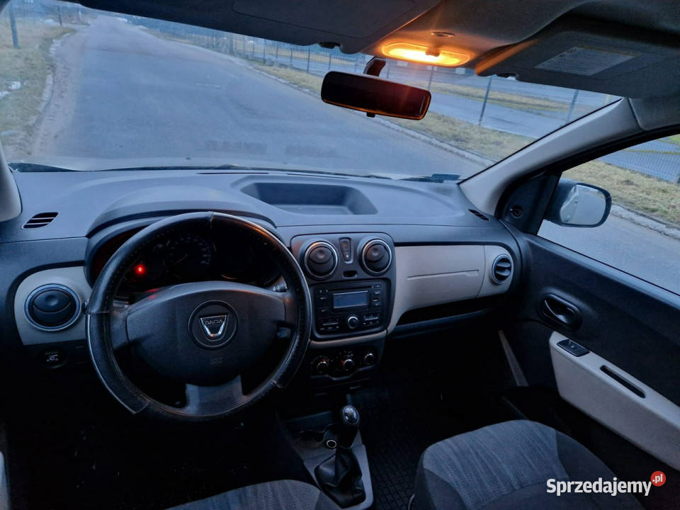 Dacia Lodgy 12 LPG GAZ 2031r 2014r 7os Klima ABS Pabianice