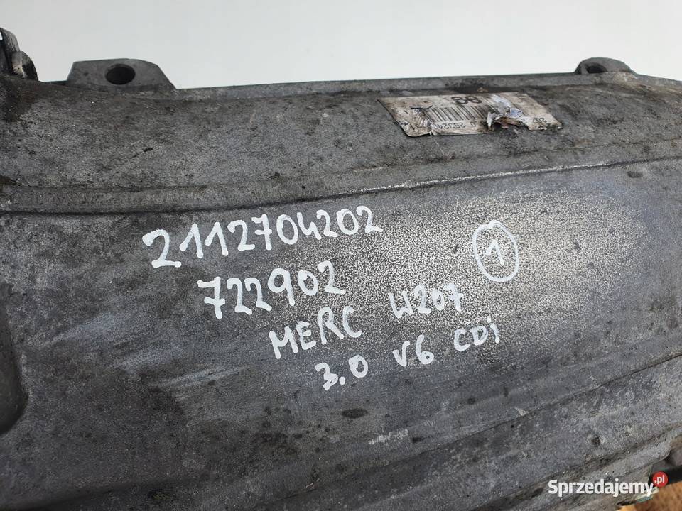 Mercedes W207 C207 W212 30 V6 CDI SKRZYNIA lubelskie Rudka