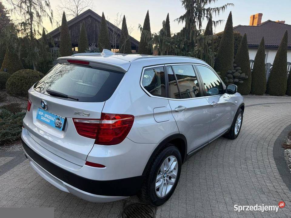 BMW X3 20 diesel xDrive20d 184 2013r X3 Motoryzacja Krotoszyn