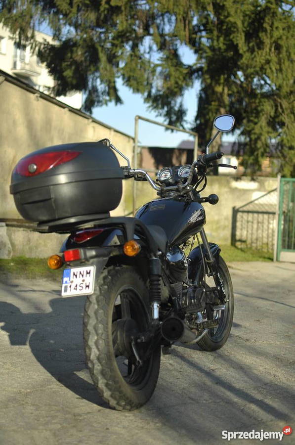 Motorower Barton Volcano 50 Okazja kufry sprzedam