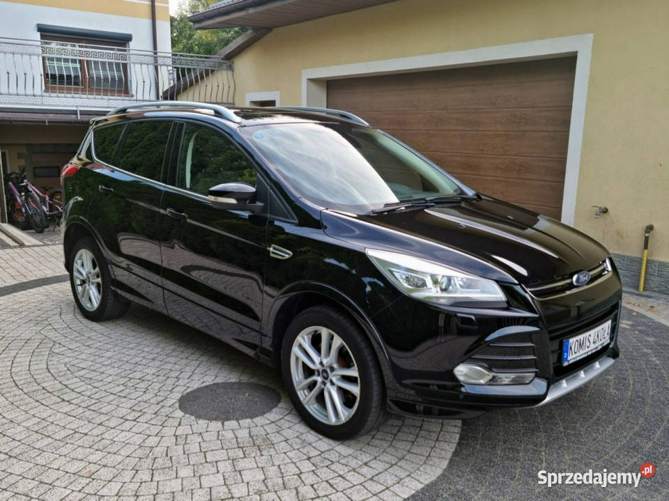 Ford Kuga Automat 4x4 SONY PółSkóry GWARANCJA klimatyzacja