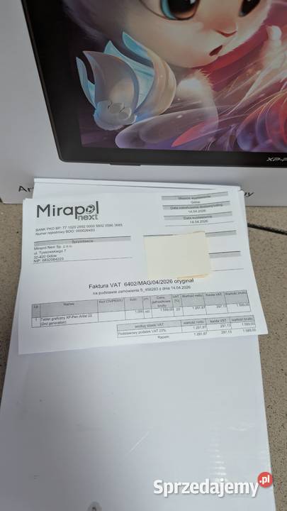Tablet Graficzny XPPen Artist 22 2nd Generation Elektronika