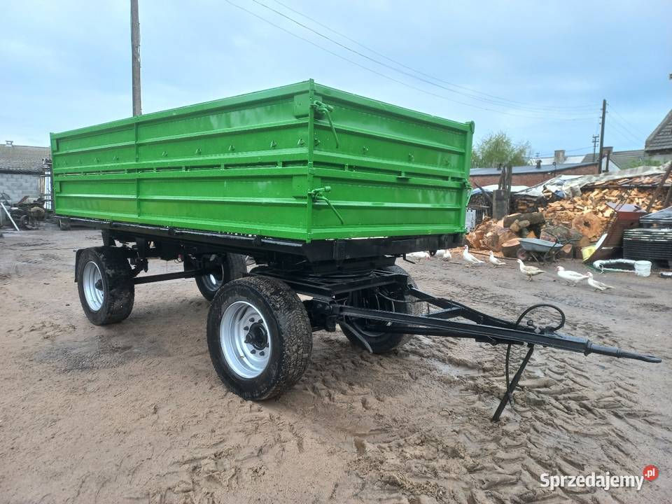 Przyczepa thk wywrotka fa 6011 6ton 8 ton nieuszkodzony Myślibórz