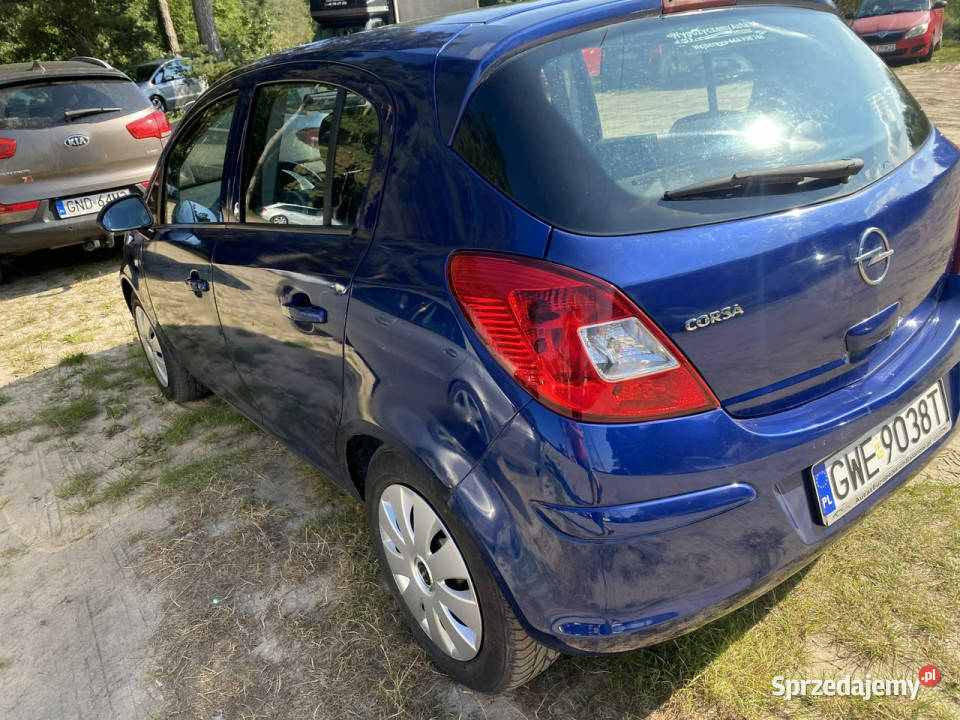 Opel Corsa 5 drzwi mocny silnik niezawodna Zarejestrowany w Polsce pomorskie Wejherowo sprzedam
