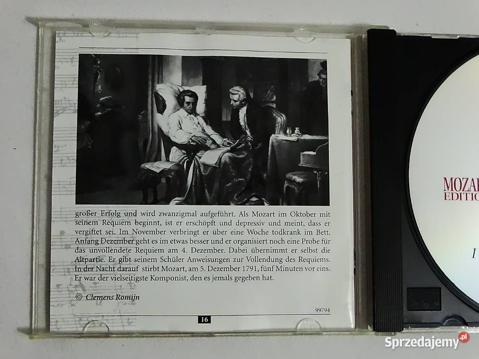 Mozart Mozart Edition Introduction CD Label Biłgoraj