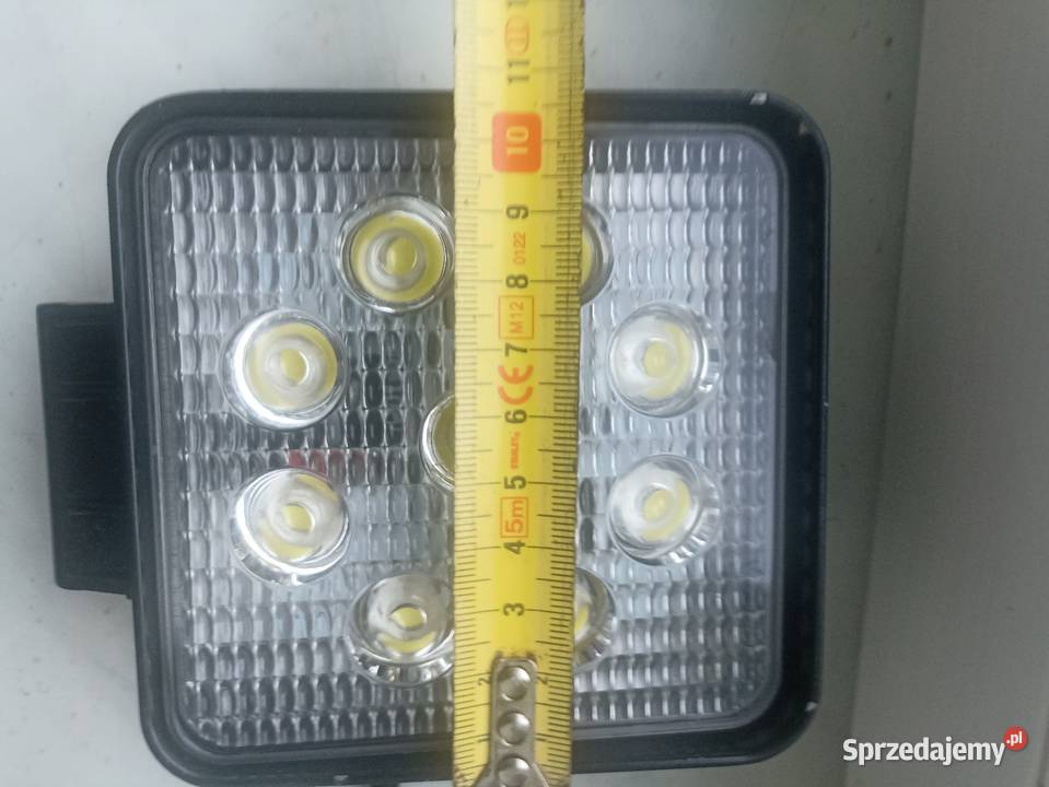 Dwie lampy robocze LED firmy Bosma 1224V Dąbrowa Górnicza