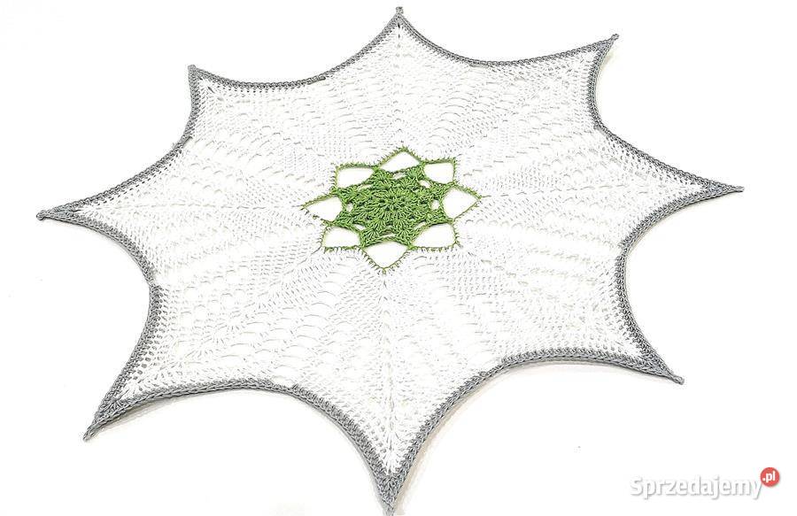 Serwetka Gwiazda na szydełku rękodzieło Poznań sprzedam