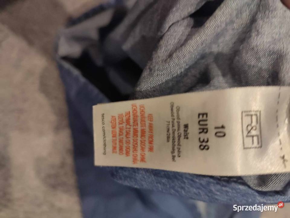 Spódnica jeansowa M Bez wzoru Nagradowice