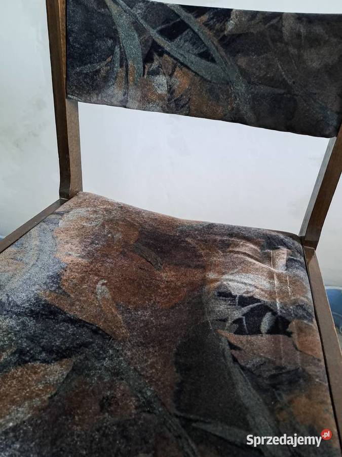 Krzesło z prl vintage zachodniopomorskie Wałcz sprzedam