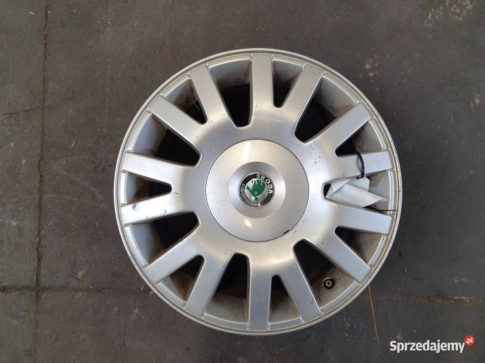 FELGA ALUMINIOWA 16 SKODA SUPERB I 3V0601025 Lipno