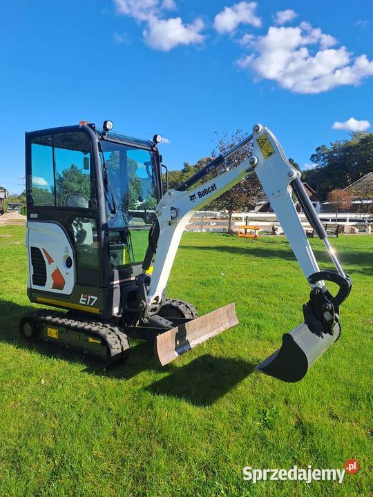 Minikoparka Bobcat E17 2022r 340 mth Sarbsk