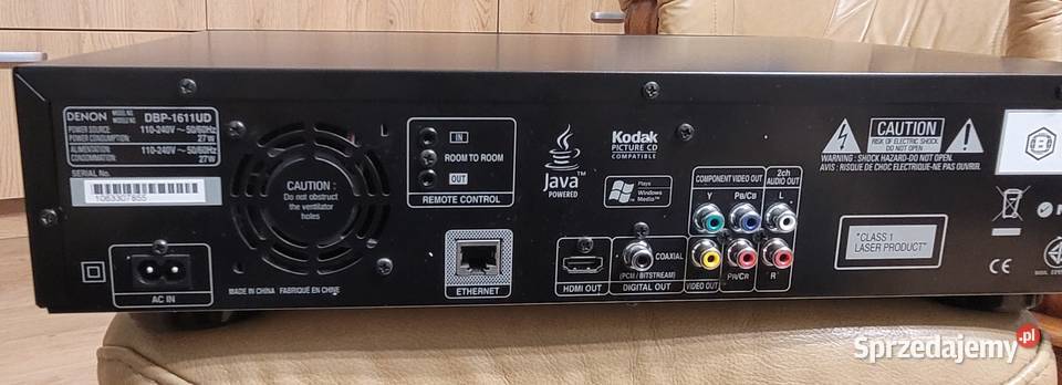 DENON BDP1611UD odtwarzacz BLU RAYDVDCDSACDUSB z Zalesie Golczowskie