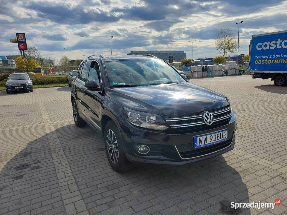 Volkswagen Tiguan 20 TDI DPF 4MOTION DSG Cup czujnik parkowania Tiguan Warszawa sprzedam