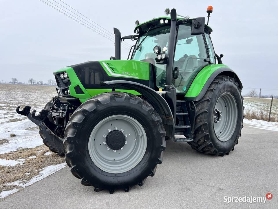 Deutz Fahr 6190 ttv ładny sprowadzony łódzkie Kutno