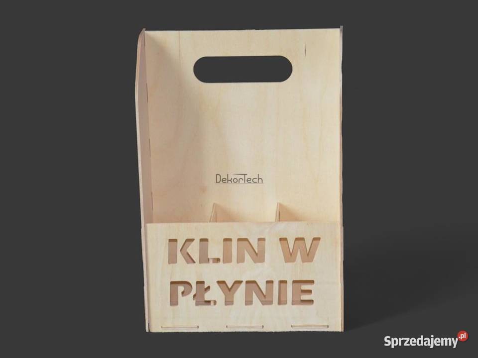 Skrzyneczka pudełko opakowanie na piwo na napoje Chomranice