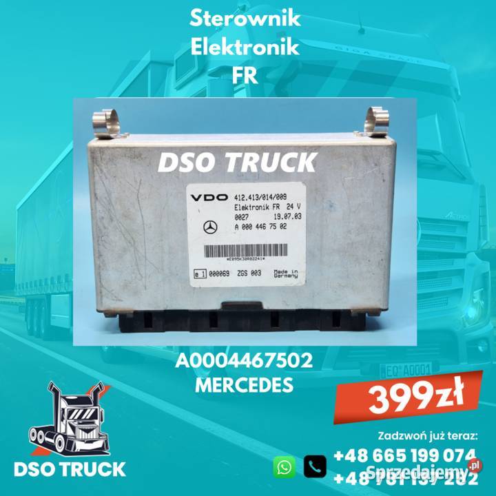 Sterownik Elektronik FR A0004467502 VDO 412413 Zawichost