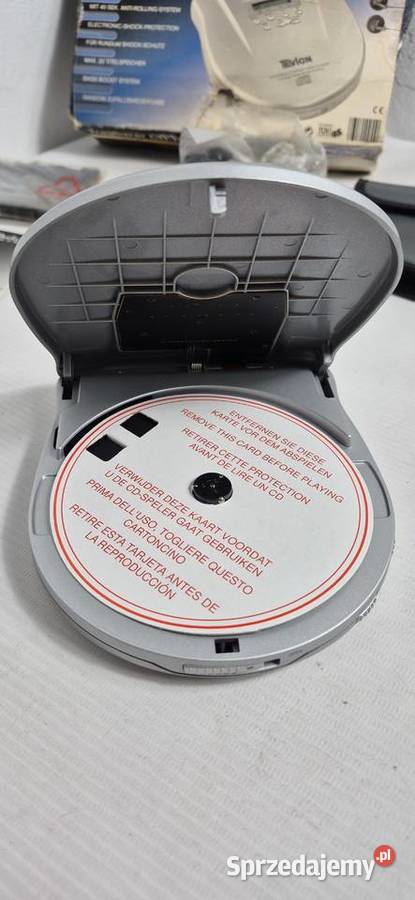 Retro Discman TEVION MD 7910 NOWY Kolekcjonerski lubelskie Biłgoraj