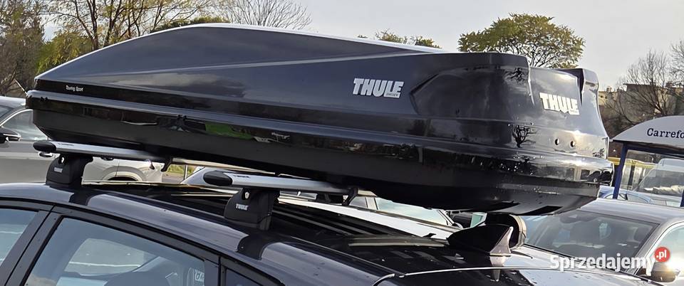 Bagażnik dachowy z boxem Thule małopolskie Kraków sprzedam