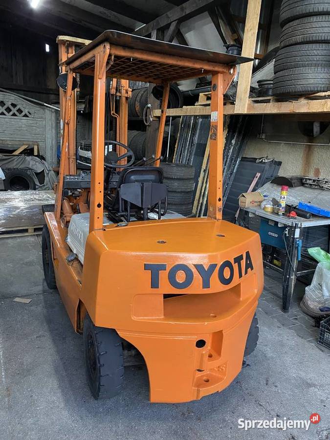 Wózek widłowy Toyota 024fd25 Lwówek Śląski