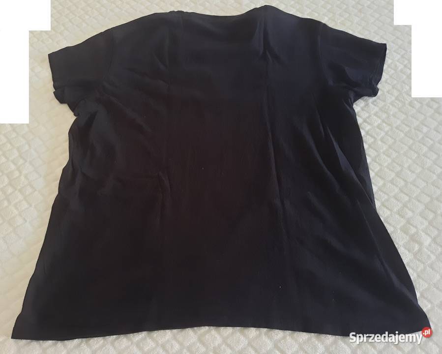 Koszulka krótki rękaw Tshirt czarna Amazon Peak Czeladź