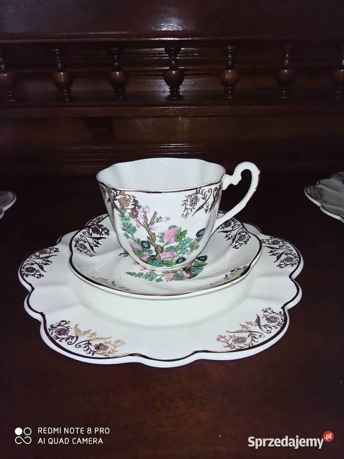 filiżanka z talerzykiem śniadaniowymduża 220 Gdańsk