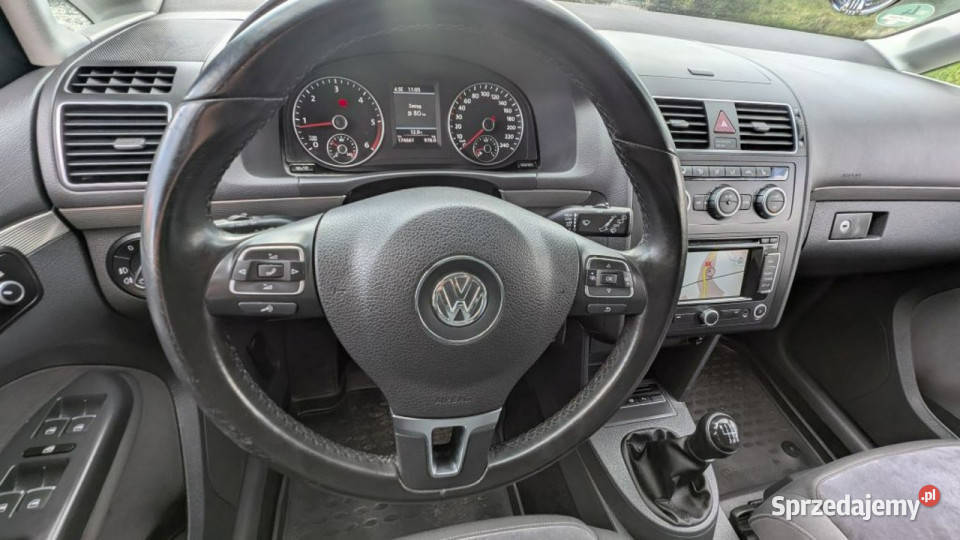 Volkswagen Touran Exclusive 20 TDI 140 II światła do jazdy dziennej Kamienna Góra