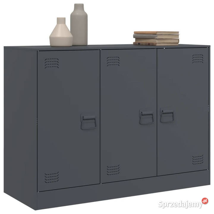 Szafka antracytowa 99x39x73 stal WM841723 Szafki