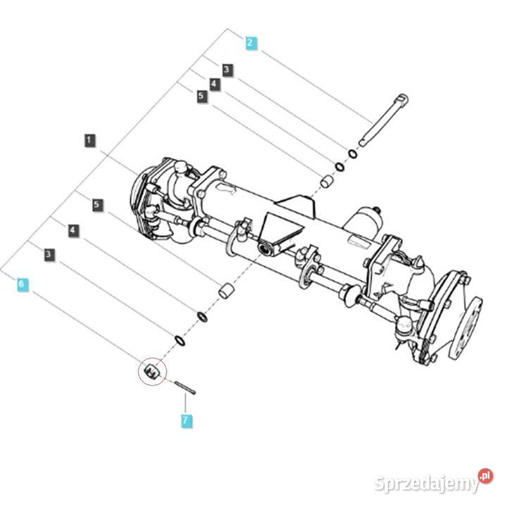 Nakrętka koronkowa M18 x 15 LS XJ25 S328180013 Tajęcina