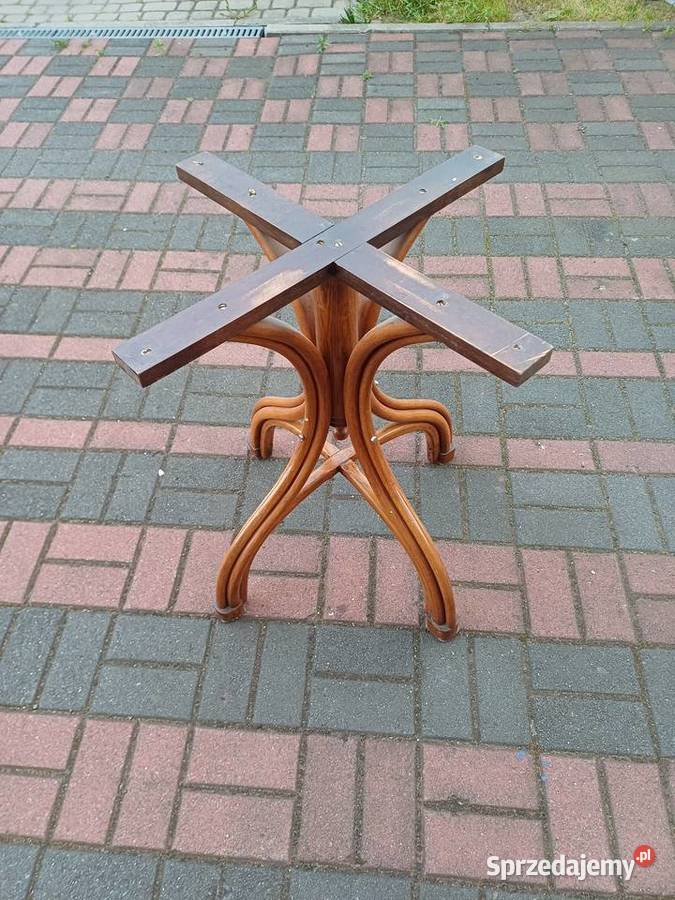 Podstawa z giętego drewna do stolika stołu 72cm Chrzanów
